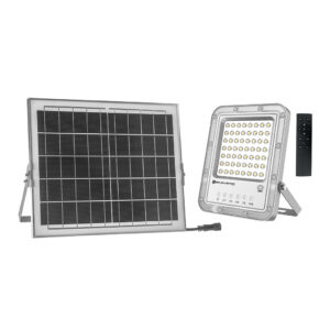 100W Karu Solar IP67 Floodlight and Panel