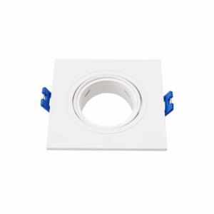 PC Downlight Front change Tilt Anti Glare Square Fixture – White 9393